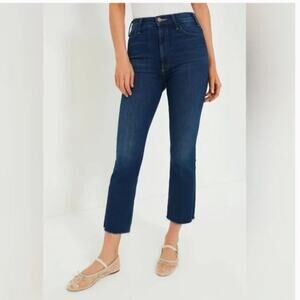 Mother The Hustler Ankle Fray Jeans in Home Movies Sz 25